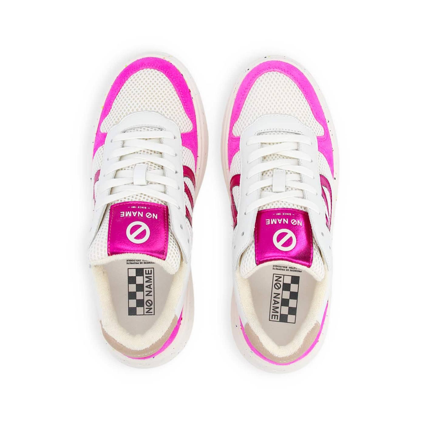 BRIDGET SNEAKER W - SUEDE/SPARK/RIV - FLUOFUXIA/PINK/WHITE